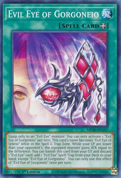 Evil Eye of Gorgoneio [MP20-EN187] Common | Exor Games Truro
