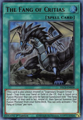 The Fang of Critias [DLCS-EN058] Ultra Rare | Exor Games Truro