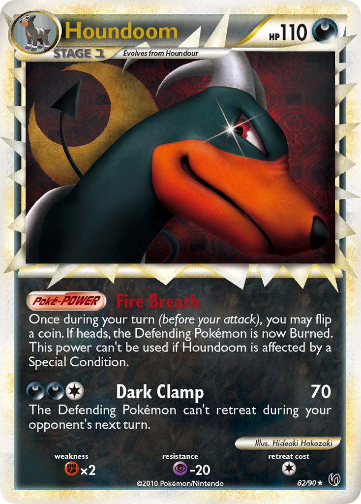 Houndoom (82/90) [HeartGold & SoulSilver: Undaunted] | Exor Games Truro