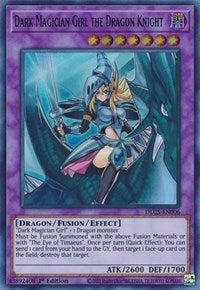 Dark Magician Girl the Dragon Knight (Blue) [DLCS-EN006] Ultra Rare | Exor Games Truro