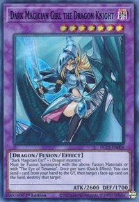 Dark Magician Girl the Dragon Knight (Green) [DLCS-EN006] Ultra Rare | Exor Games Truro