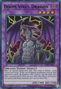 Doom Virus Dragon (Blue) [DLCS-EN055] Ultra Rare | Exor Games Truro