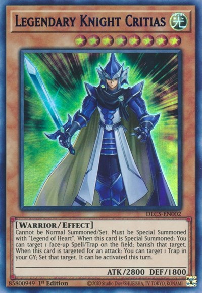 Legendary Knight Critias (Green) [DLCS-EN002] Ultra Rare | Exor Games Truro