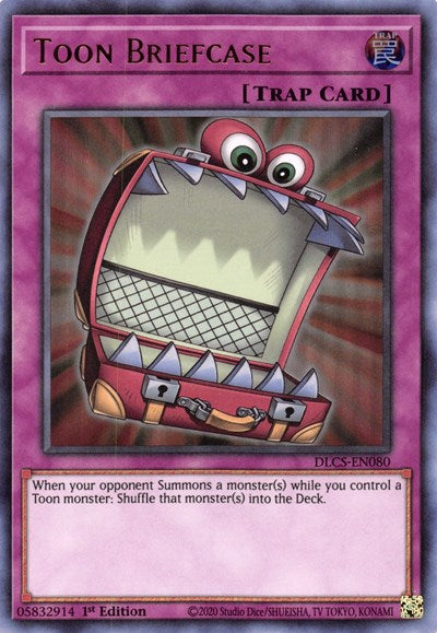 Toon Briefcase (Purple) [DLCS-EN080] Ultra Rare | Exor Games Truro