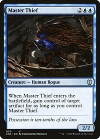 Master Thief [Zendikar Rising Commander] | Exor Games Truro