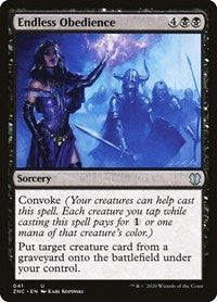 Endless Obedience [Zendikar Rising Commander] | Exor Games Truro