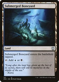 Submerged Boneyard [Zendikar Rising Commander] | Exor Games Truro