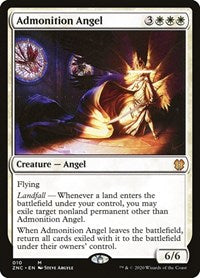 Admonition Angel [Zendikar Rising Commander] | Exor Games Truro