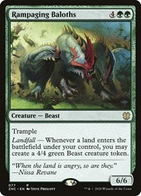 Rampaging Baloths [Zendikar Rising Commander] | Exor Games Truro