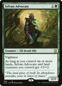 Sylvan Advocate [Zendikar Rising Commander] | Exor Games Truro
