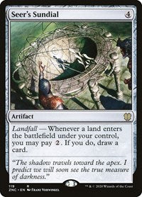 Seer's Sundial [Zendikar Rising Commander] | Exor Games Truro