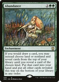 Abundance [Zendikar Rising Commander] | Exor Games Truro