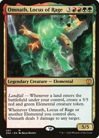 Omnath, Locus of Rage [Zendikar Rising Commander] | Exor Games Truro