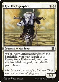 Kor Cartographer [Zendikar Rising Commander] | Exor Games Truro