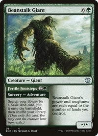 Beanstalk Giant [Zendikar Rising Commander] | Exor Games Truro