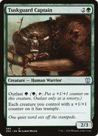 Tuskguard Captain [Zendikar Rising Commander] | Exor Games Truro