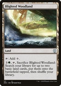 Blighted Woodland [Zendikar Rising Commander] | Exor Games Truro