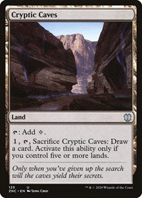 Cryptic Caves [Zendikar Rising Commander] | Exor Games Truro