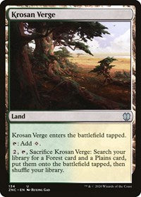 Krosan Verge [Zendikar Rising Commander] | Exor Games Truro