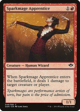 Sparkmage Apprentice [Duel Decks: Speed vs. Cunning] | Exor Games Truro