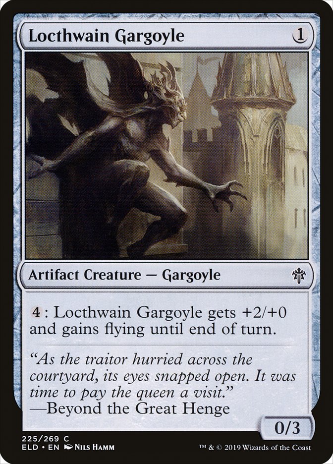 Locthwain Gargoyle [Throne of Eldraine] | Exor Games Truro