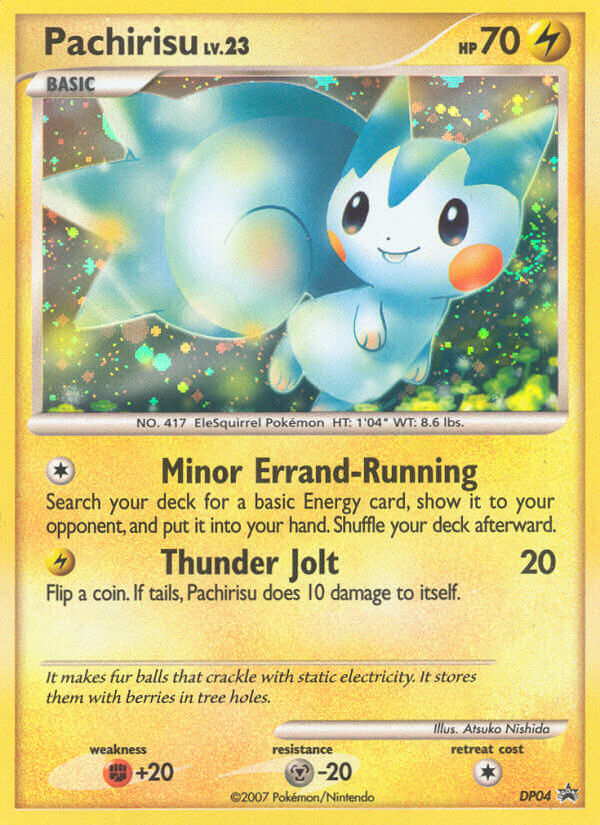 Pachirisu (DP04) [Diamond & Pearl: Black Star Promos] | Exor Games Truro