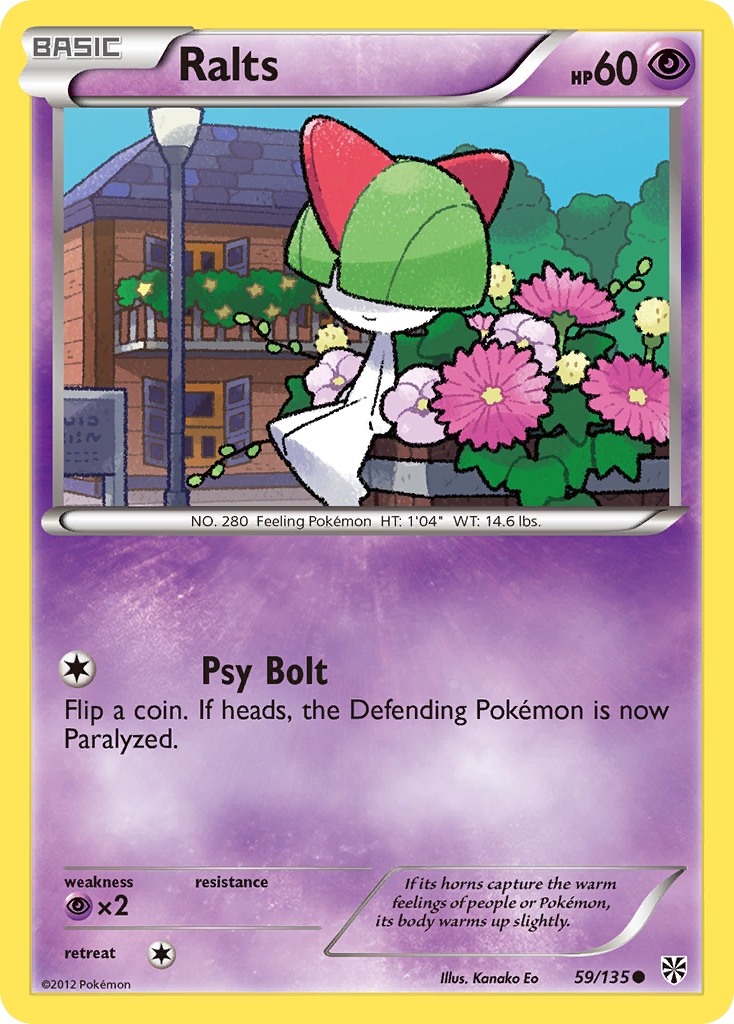 Ralts (59/135) [Black & White: Plasma Storm] | Exor Games Truro