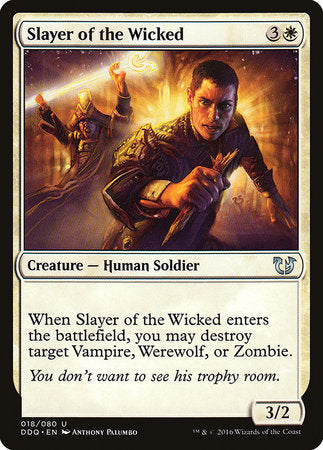 Slayer of the Wicked [Duel Decks: Blessed vs. Cursed] | Exor Games Truro