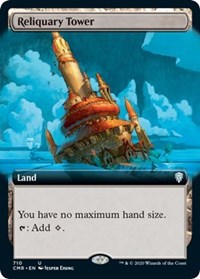 Reliquary Tower (Extended Art) [Commander Legends] | Exor Games Truro