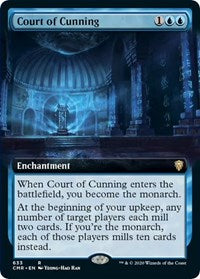 Court of Cunning (Extended Art) [Commander Legends] | Exor Games Truro