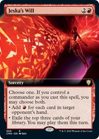 Jeska's Will (Extended Art) [Commander Legends] | Exor Games Truro
