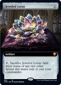 Jeweled Lotus (Extended Art) [Commander Legends] | Exor Games Truro