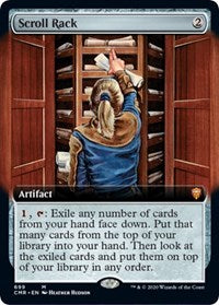 Scroll Rack (Extended Art) [Commander Legends] | Exor Games Truro