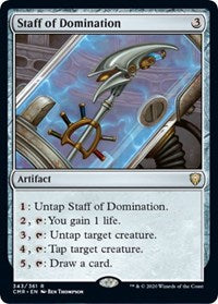 Staff of Domination [Commander Legends] | Exor Games Truro