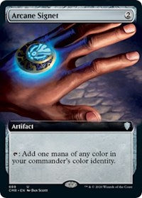 Arcane Signet (Extended Art) [Commander Legends] | Exor Games Truro