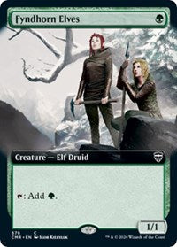 Fyndhorn Elves (Extended Art) [Commander Legends] | Exor Games Truro