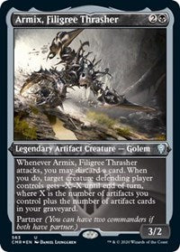 Armix, Filigree Thrasher (Foil Etched) [Commander Legends] | Exor Games Truro