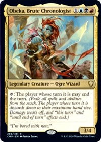 Obeka, Brute Chronologist [Commander Legends] | Exor Games Truro