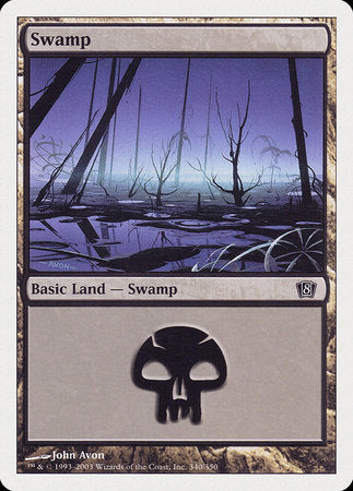 Swamp (340) [Eighth Edition] | Exor Games Truro