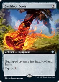 Swiftfoot Boots (Extended Art) [Commander Legends] | Exor Games Truro