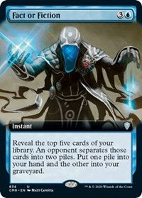 Fact or Fiction (Extended Art) [Commander Legends] | Exor Games Truro