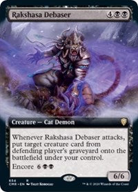 Rakshasa Debaser (Extended Art) [Commander Legends] | Exor Games Truro