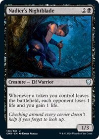 Nadier's Nightblade [Commander Legends] | Exor Games Truro