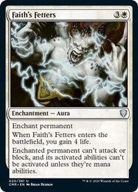 Faith's Fetters [Commander Legends] | Exor Games Truro