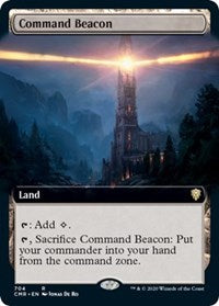 Command Beacon (Extended Art) [Commander Legends] | Exor Games Truro