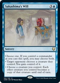 Sakashima's Will [Commander Legends] | Exor Games Truro