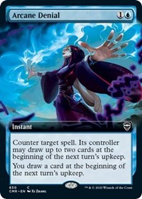 Arcane Denial (Extended Art) [Commander Legends] | Exor Games Truro