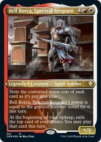 Bell Borca, Spectral Sergeant (Foil Etched) [Commander Legends] | Exor Games Truro