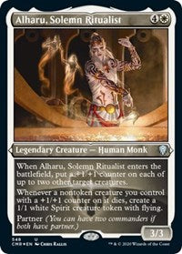 Alharu, Solemn Ritualist (Foil Etched) [Commander Legends] | Exor Games Truro