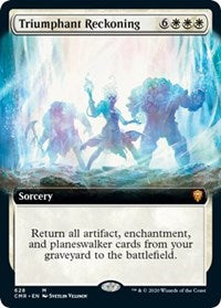 Triumphant Reckoning (Extended Art) [Commander Legends] | Exor Games Truro
